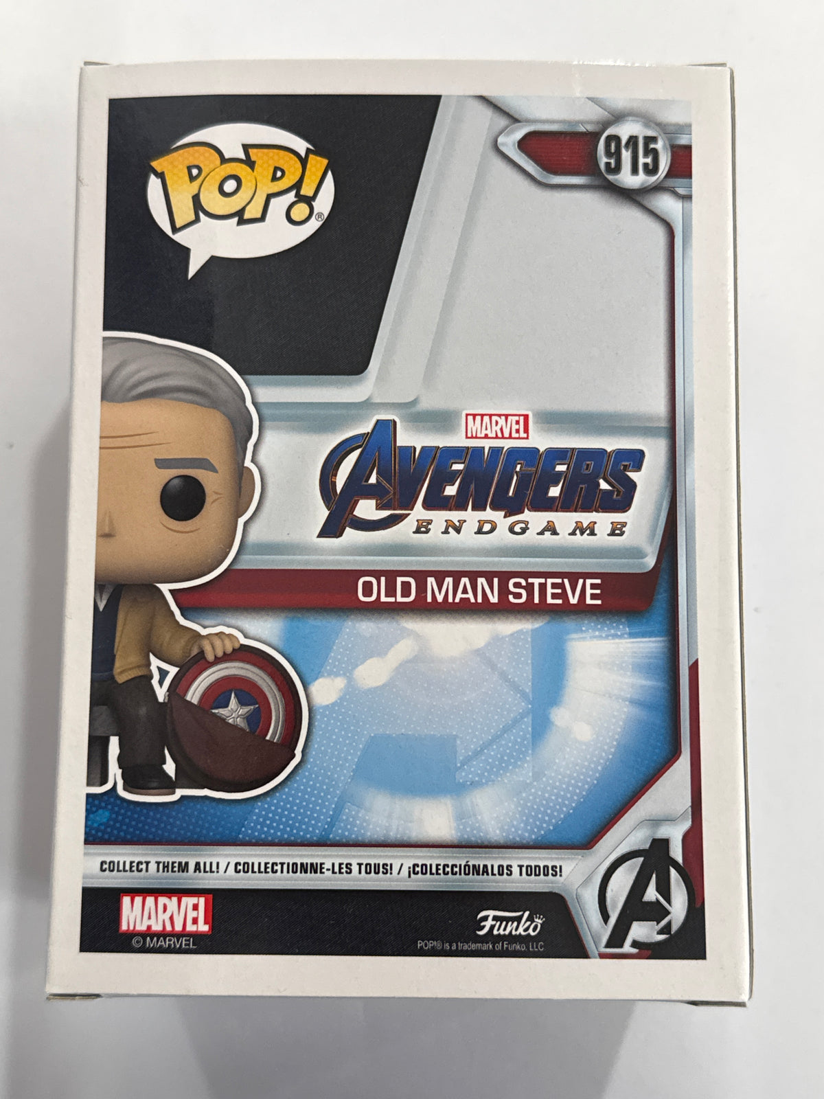 Avengers 4: Endgame - Old Man Steve  US Exclusive Pop! Vinyl #915