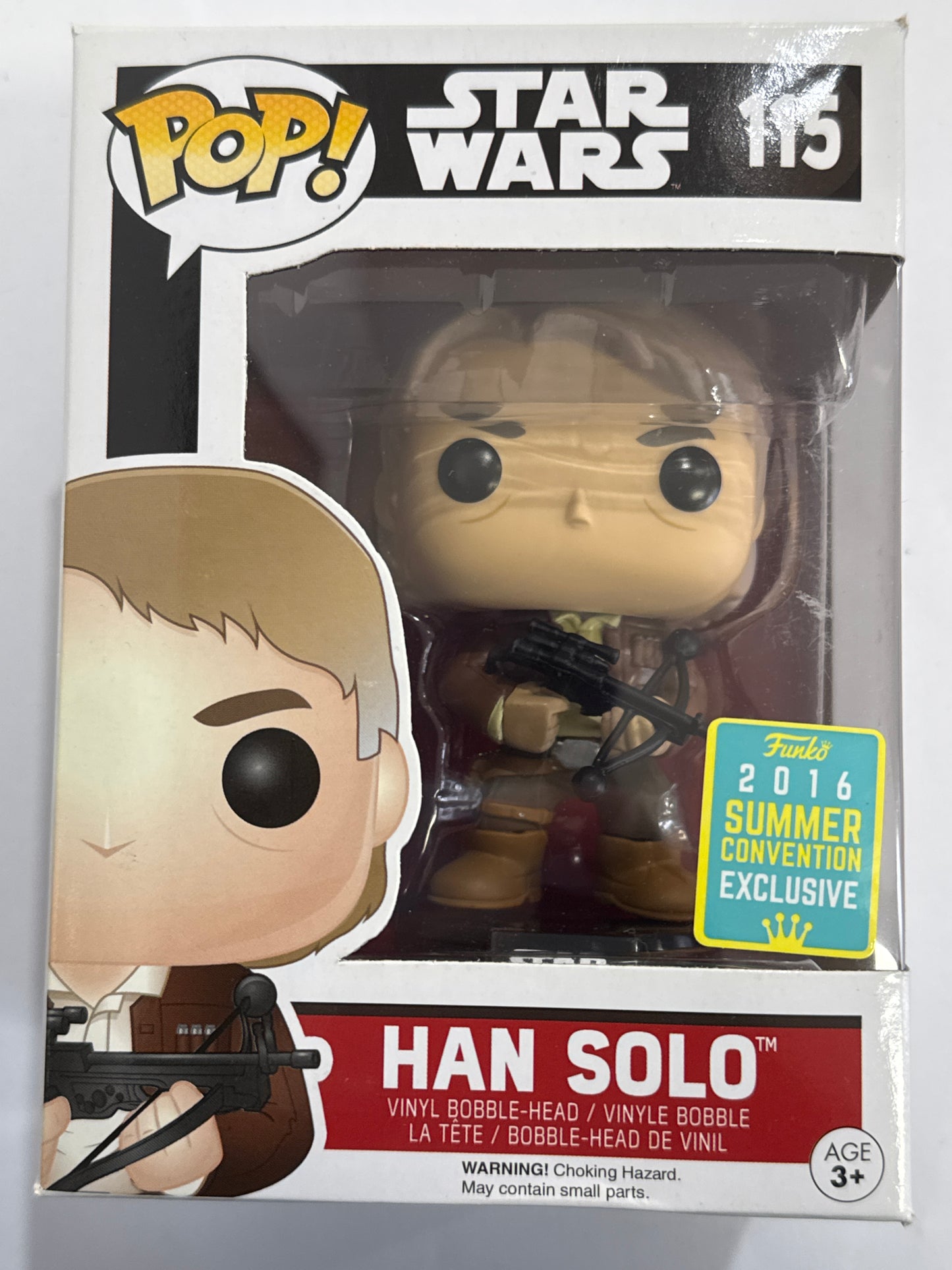 Star Wars - Han Solo (w/ Bowcaster) Pop! Vinyl #115