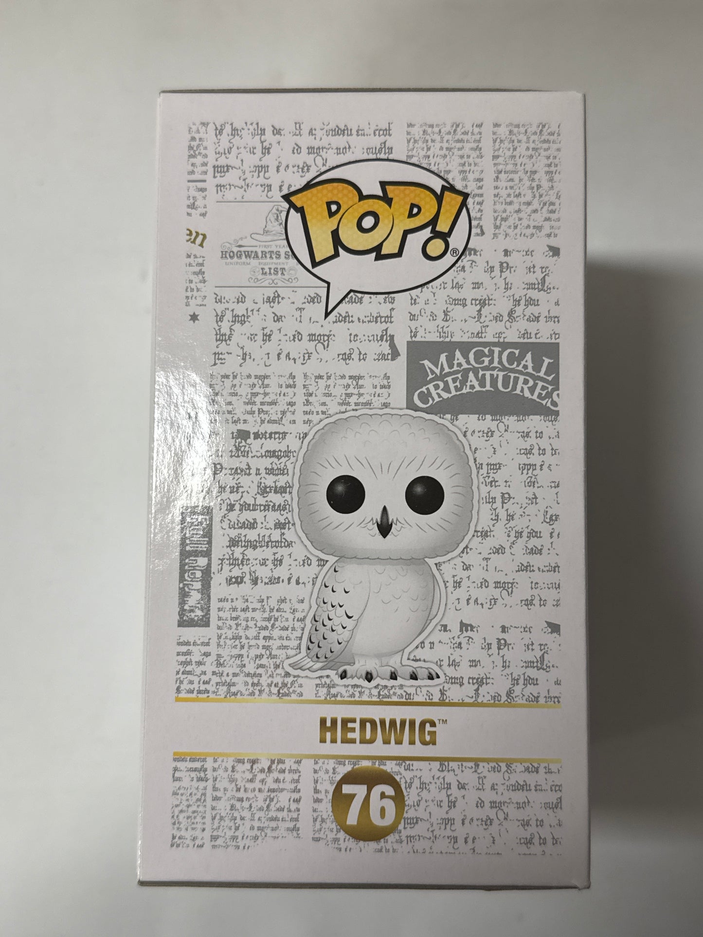 Harry Potter - Hedwig Flocked US Exclusive Pop! Vinyl #76