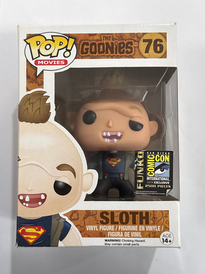 The Goonies - Sloth Superman Shirt 2014 SDCC Exclusive Pop! Vinyl #76