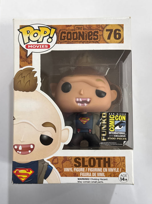 The Goonies - Sloth Superman Shirt 2014 SDCC Exclusive Pop! Vinyl #76