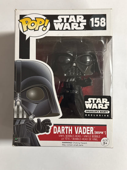 Star Wars - Darth Vader Smugglers Bounty Exclusive Pop Vinyl #158
