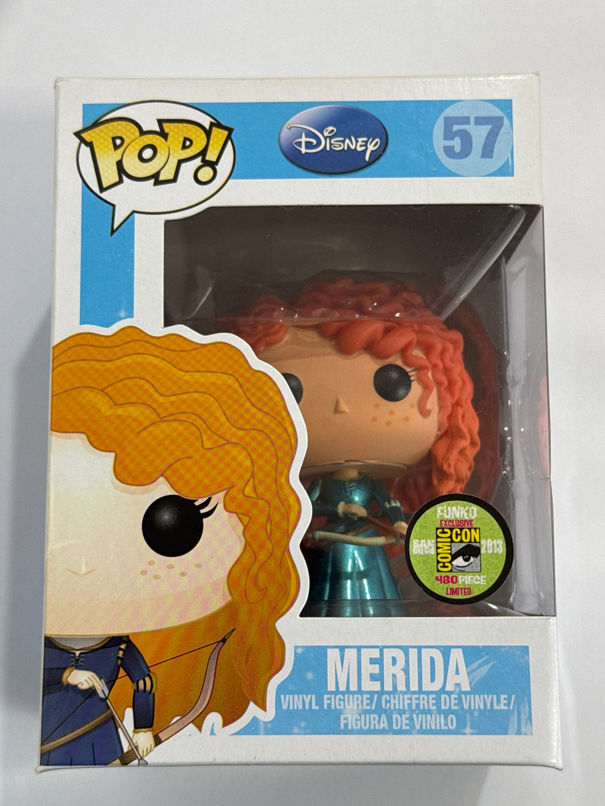 Disney - Merida Metallic 2013 SDCC Exclusive Pop! Vinyl #57