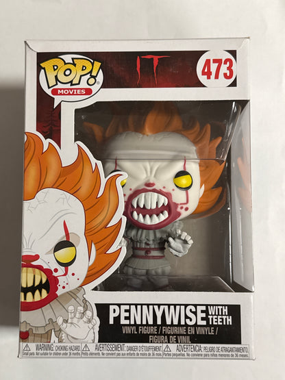 It (2017) - Pennywise with Teeth US Exclusive Pop! Vinyl #473