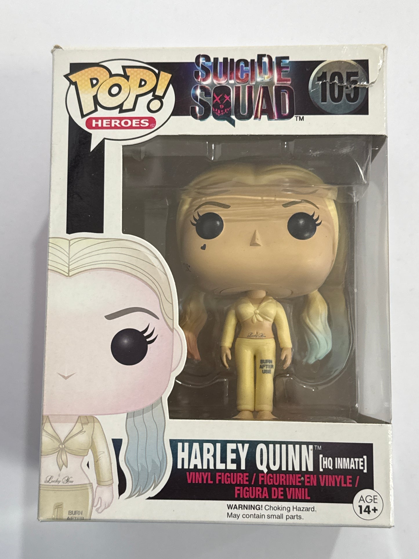 Suicide Squad - Harley Quinn (HQ Inmate) Pop! Vinyl #105