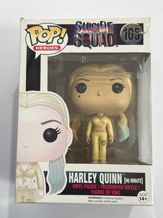 Suicide Squad - Harley Quinn (HQ Inmate) Pop! Vinyl #105