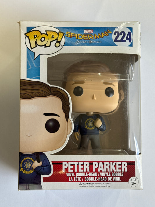 Spiderman Homecoming - Peter Parker Pop Vinyl #224