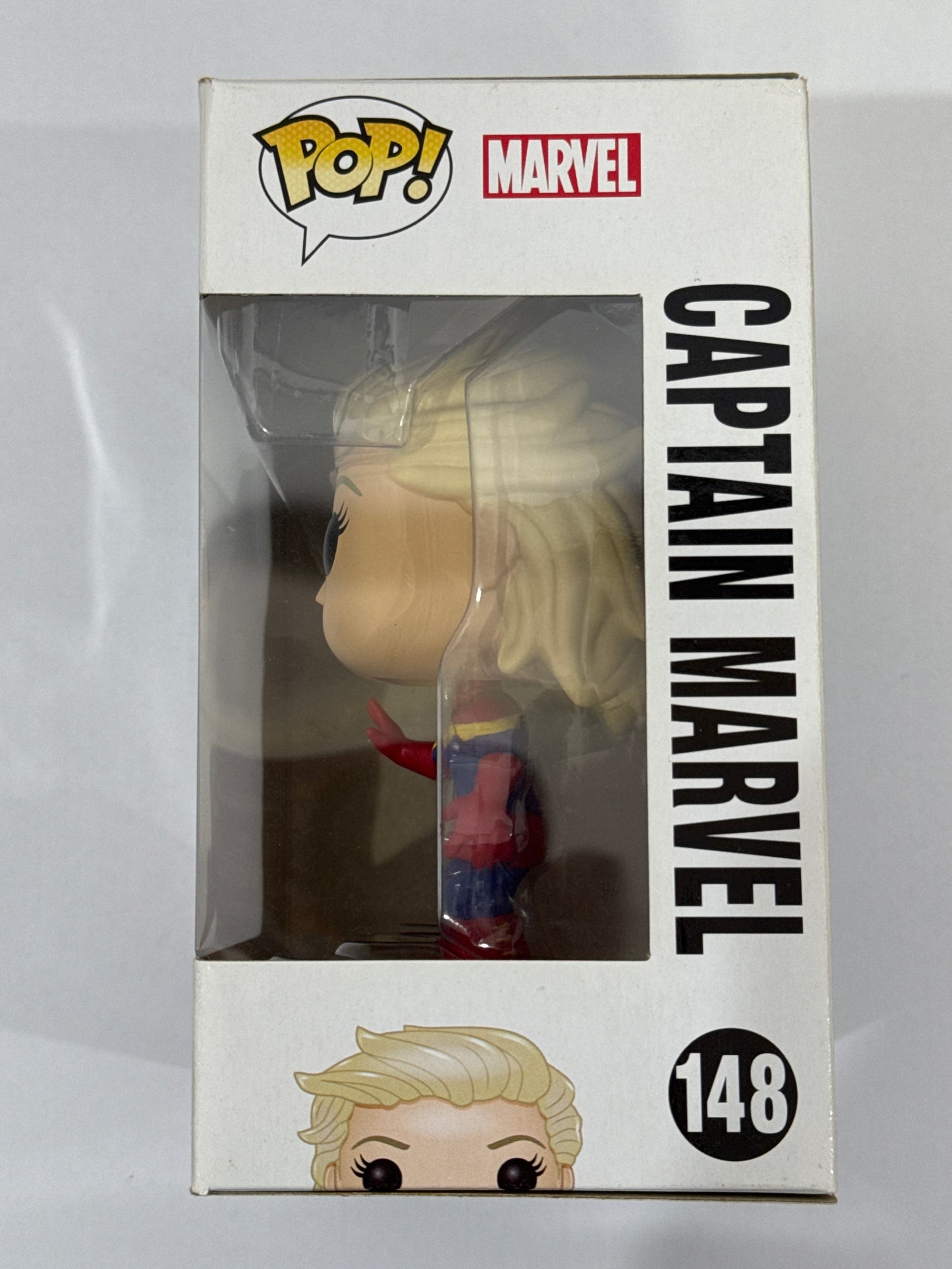 Marvel - Captain Marvel (Unmasked) POP! Vinyl #148