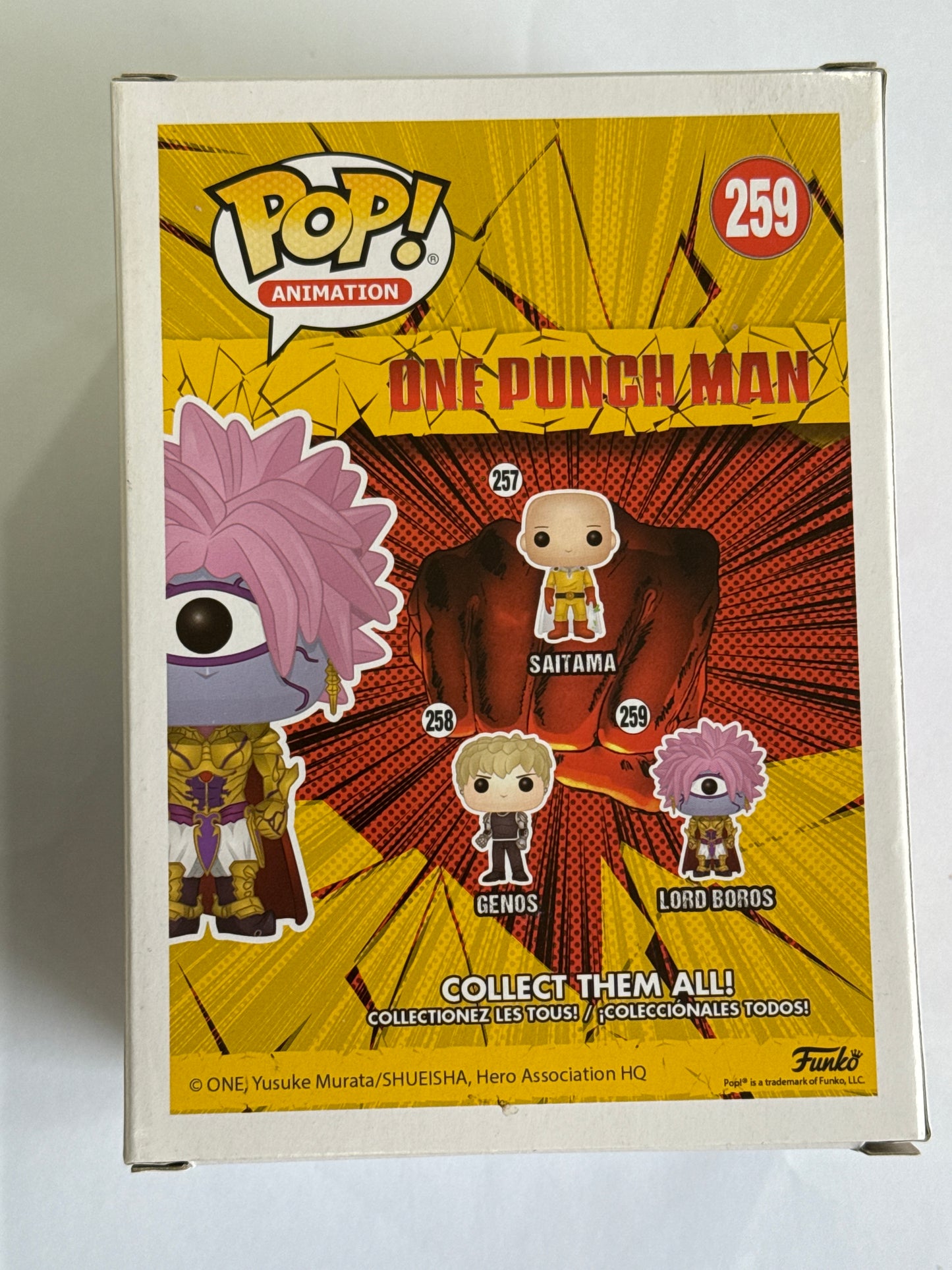 One Punch Man - Lord Boros POP! Vinyl #259