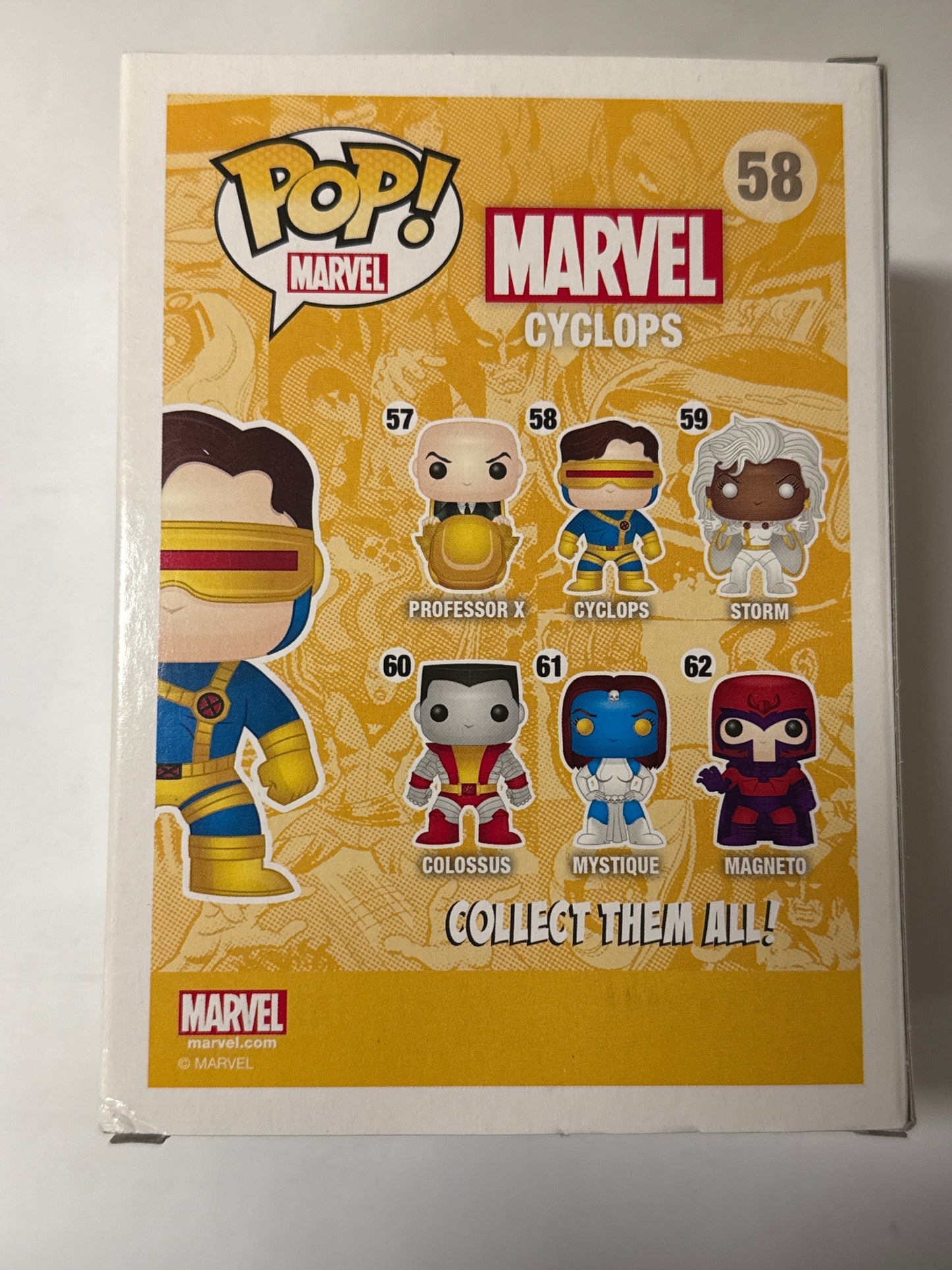 Marvel - Cyclops Pop! Vinyl #58