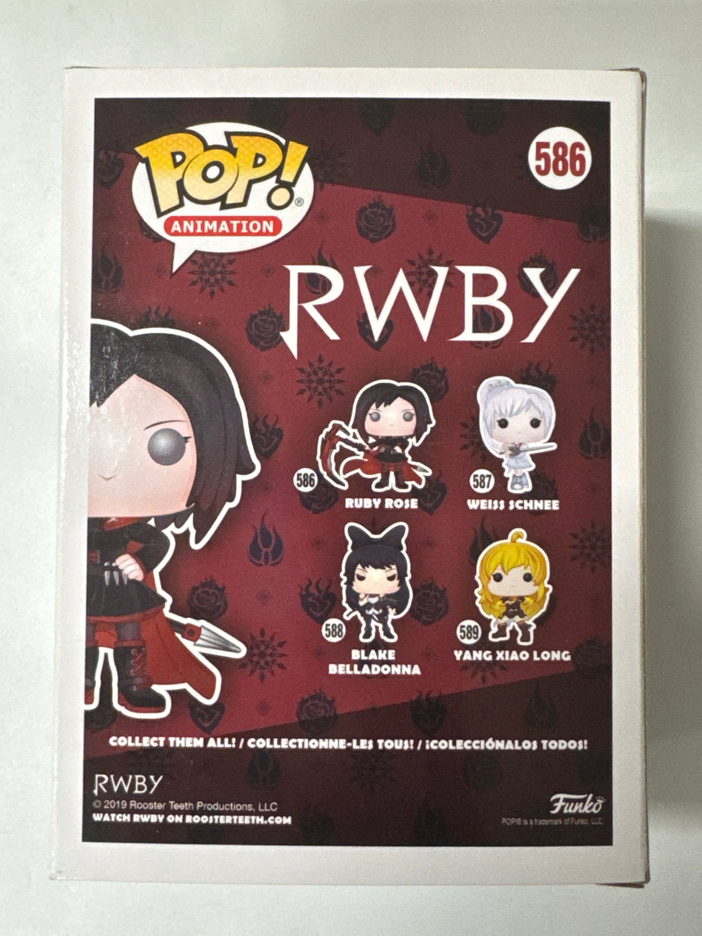 RWBY - Ruby Rose Pop! Vinyl #586
