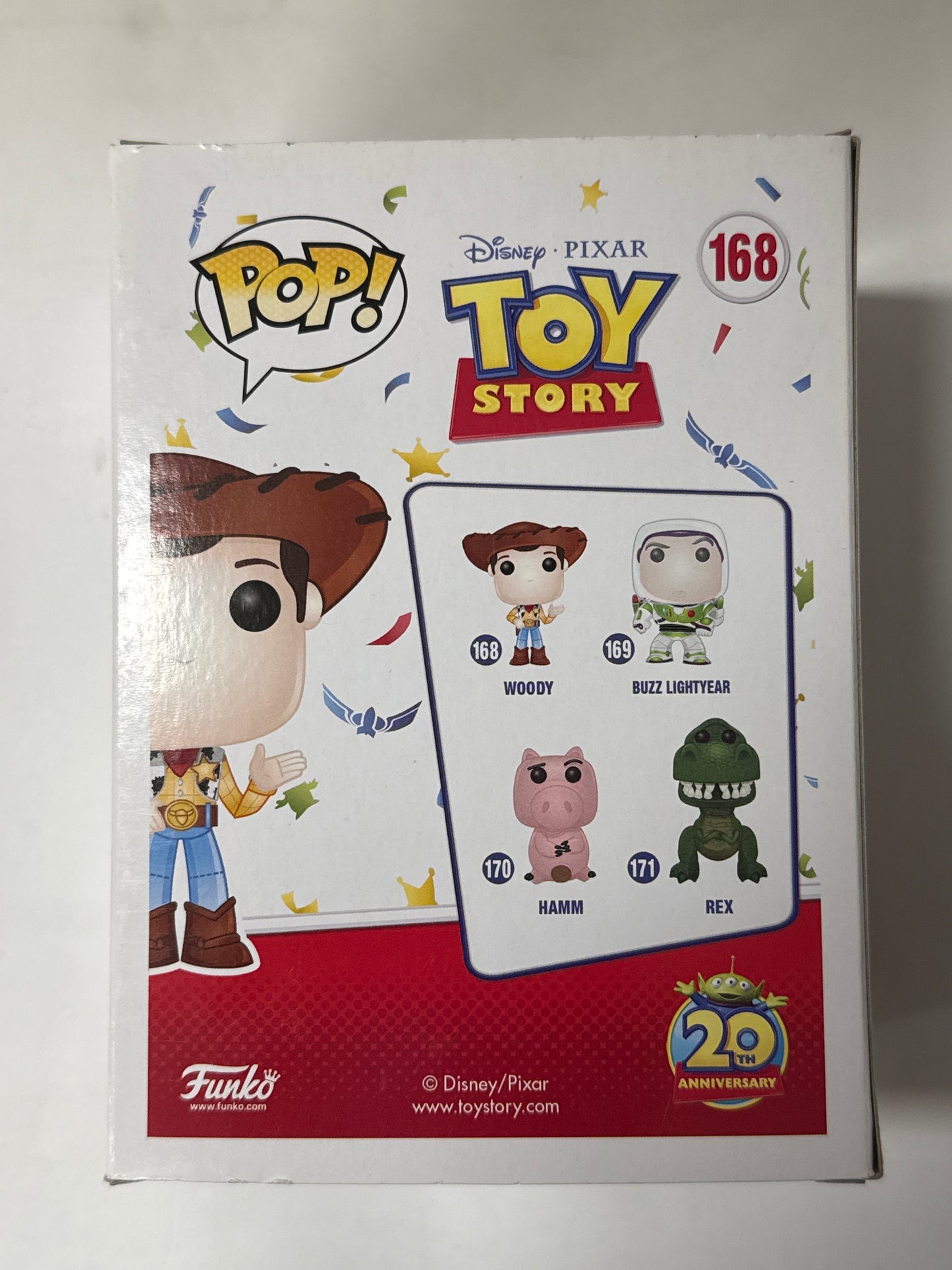 Toy Story - Woody Pop! Vinyl #168