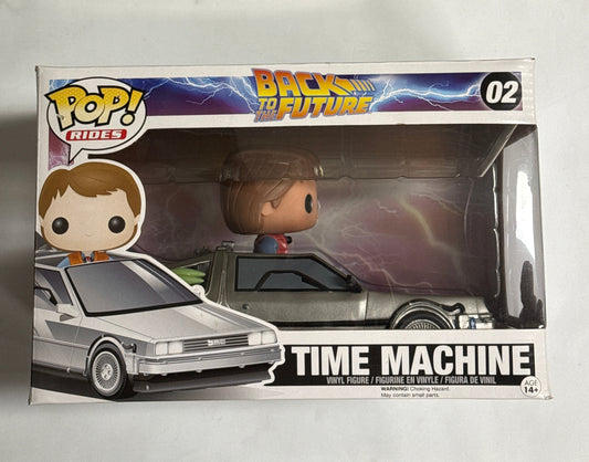 Back to the Future - Marty McFly In DeLorean Pop Vinyl #02