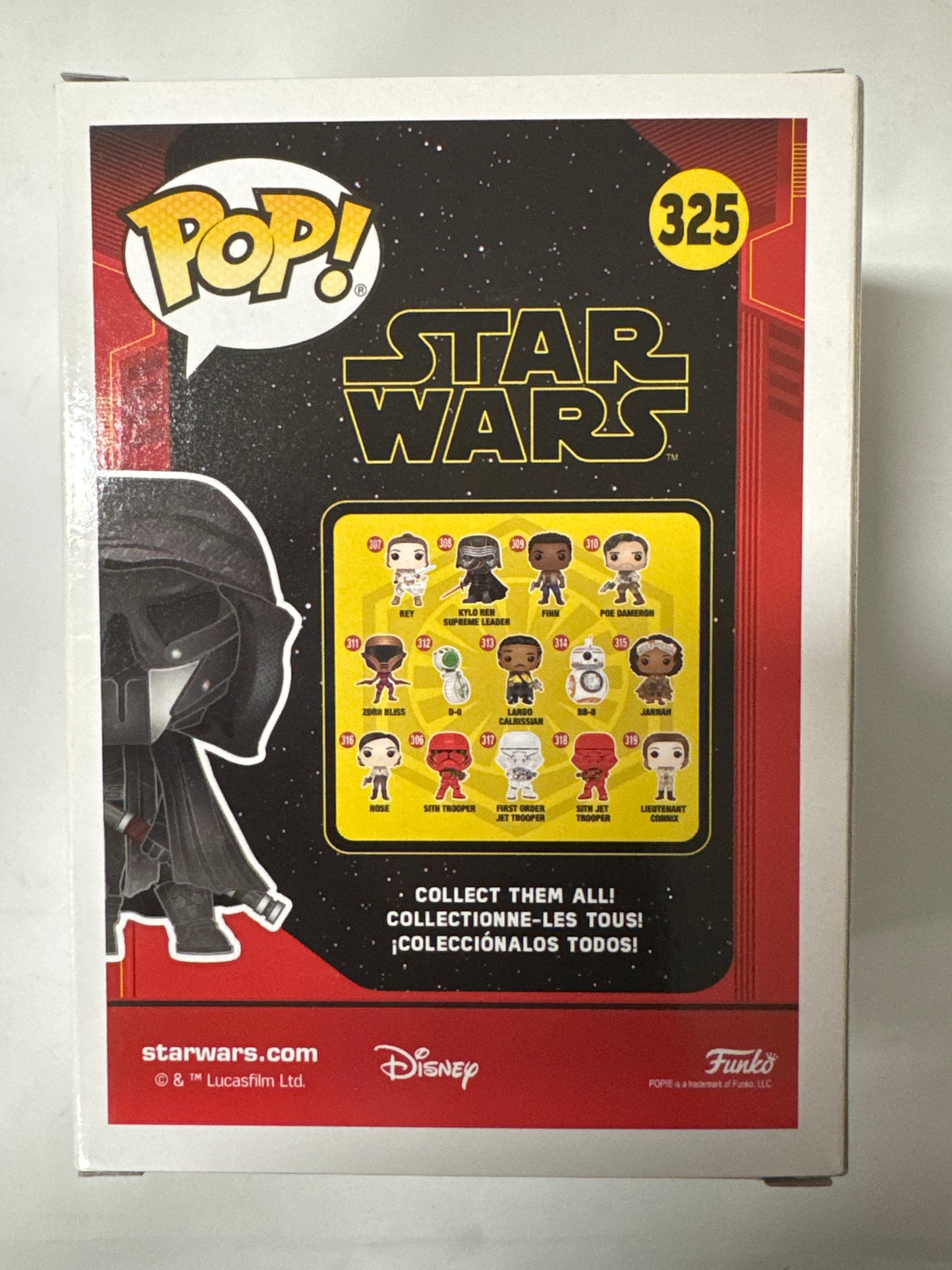 Star Wars - Knight of Ren (Long Axe) Smugglers Bounty Exclusive Pop Vinyl #325