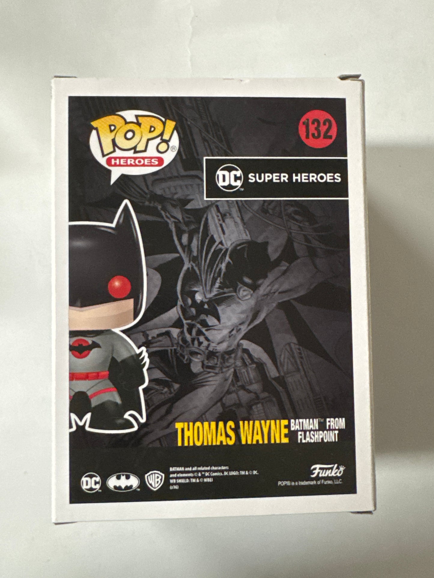 DC Comics - Thomas Wayne Batman Flashpoint US Exclusive Pop! Vinyl #132