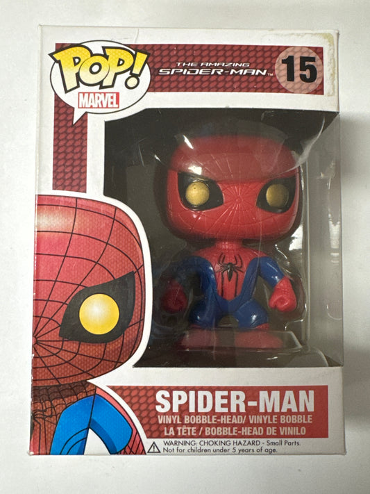 The Amazing Spider-Man - Spider-Man Metallic (Gold Eyes) Pop Vinyl #15