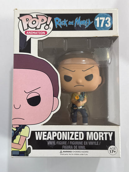 Rick and Morty - Morty Weaponized Pop! Vinyl #173