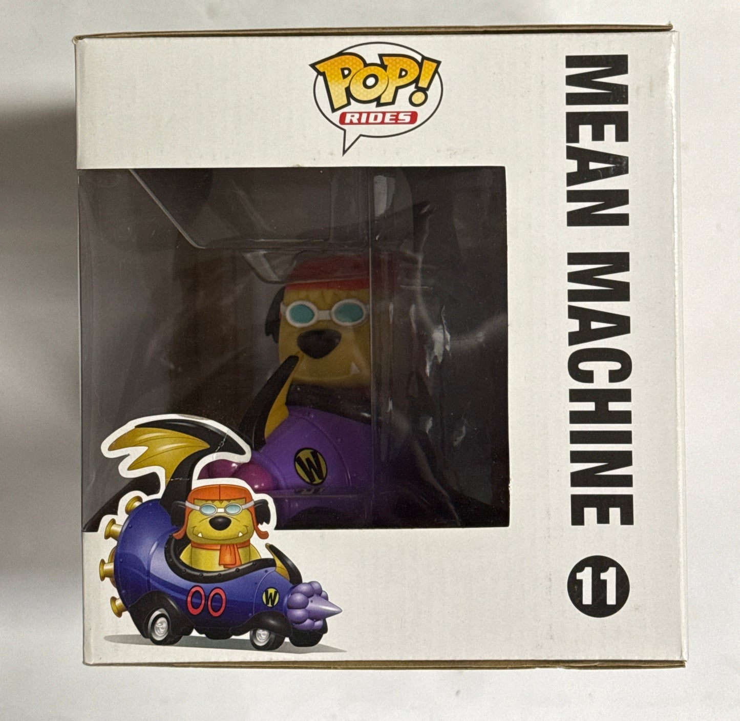 Hanna Barbera Wacky Races - Muttley in Mean Machine Pop Ride #11