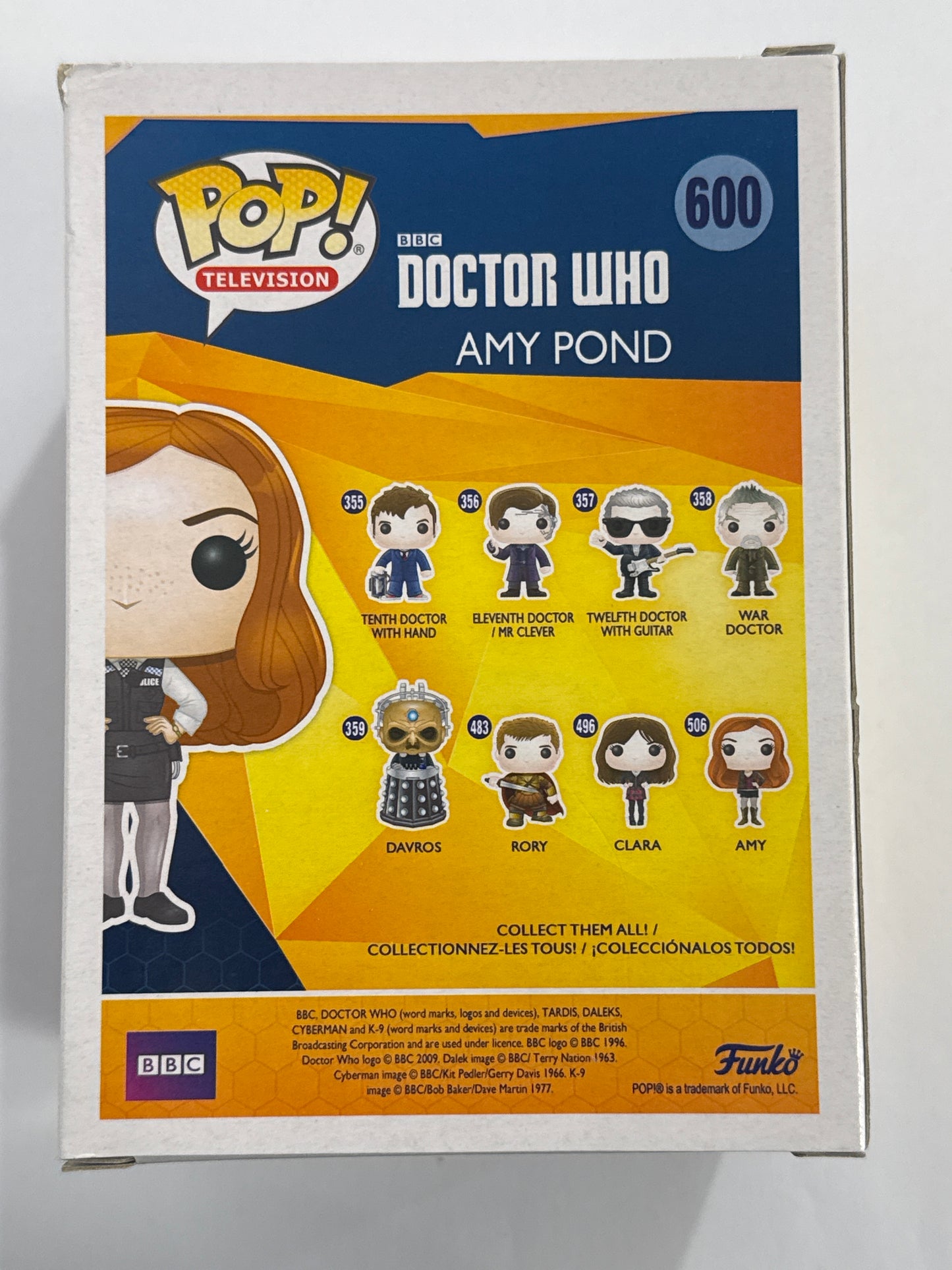 Doctor Who - Amy Pond 2018 ECCC Exclusive Pop! Vinyl #600