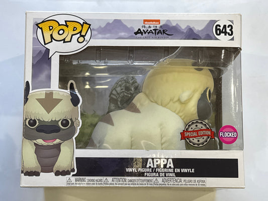 Avatar The Last Airbender - Appa Flocked US Exclusive 6" Pop! Vinyl #643
