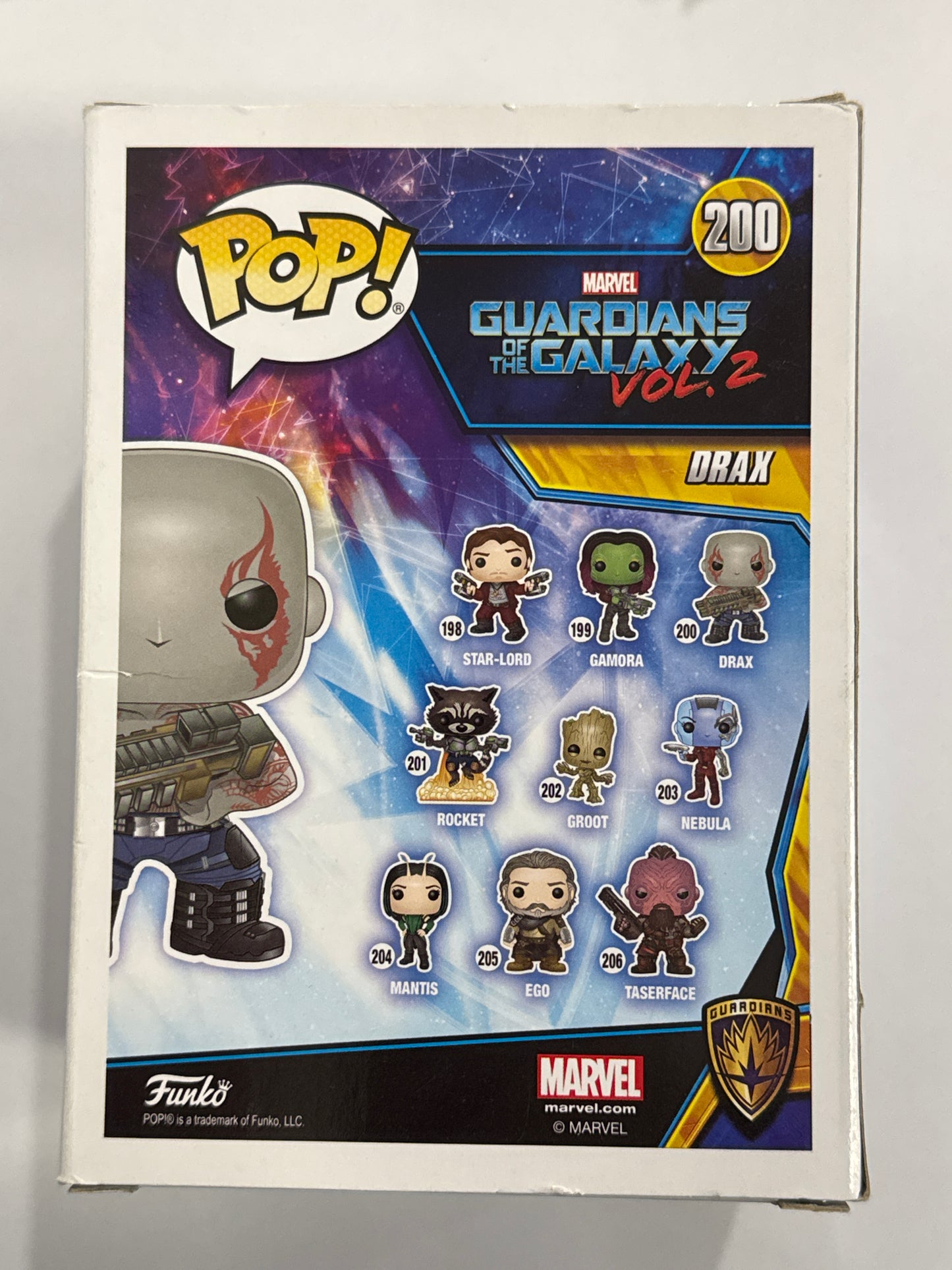 Guardians Of The Galaxy Vol 2 - Drax Pop! Vinyl #200