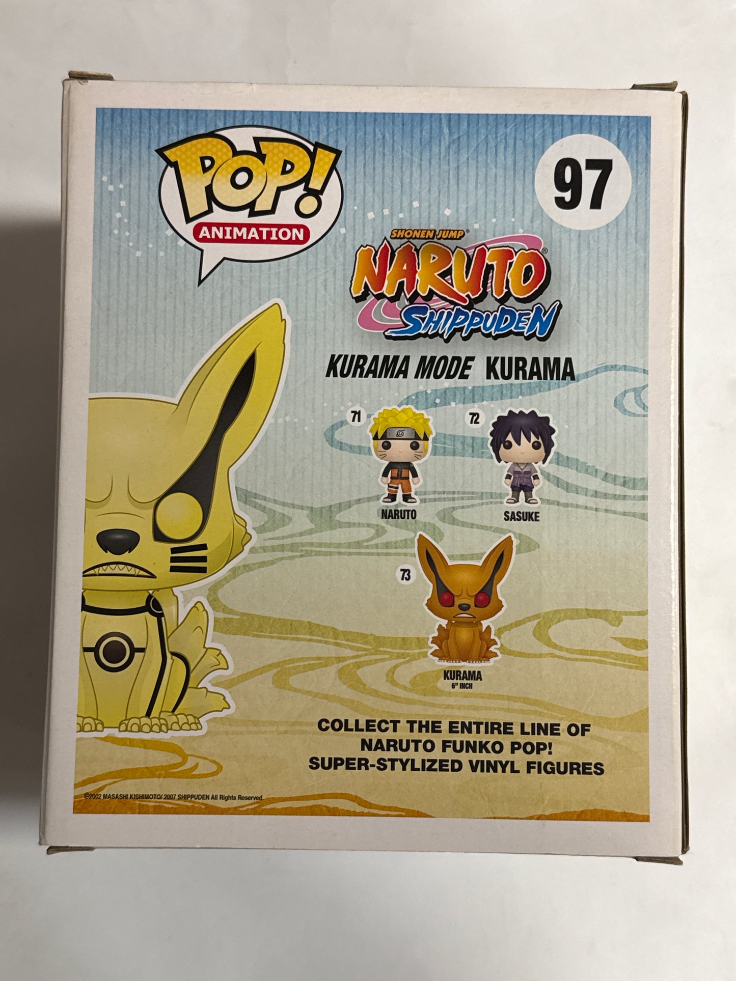 Naruto - Kurama Mode Kurama (Glow In The Dark) 6" Pop Vinyl #97