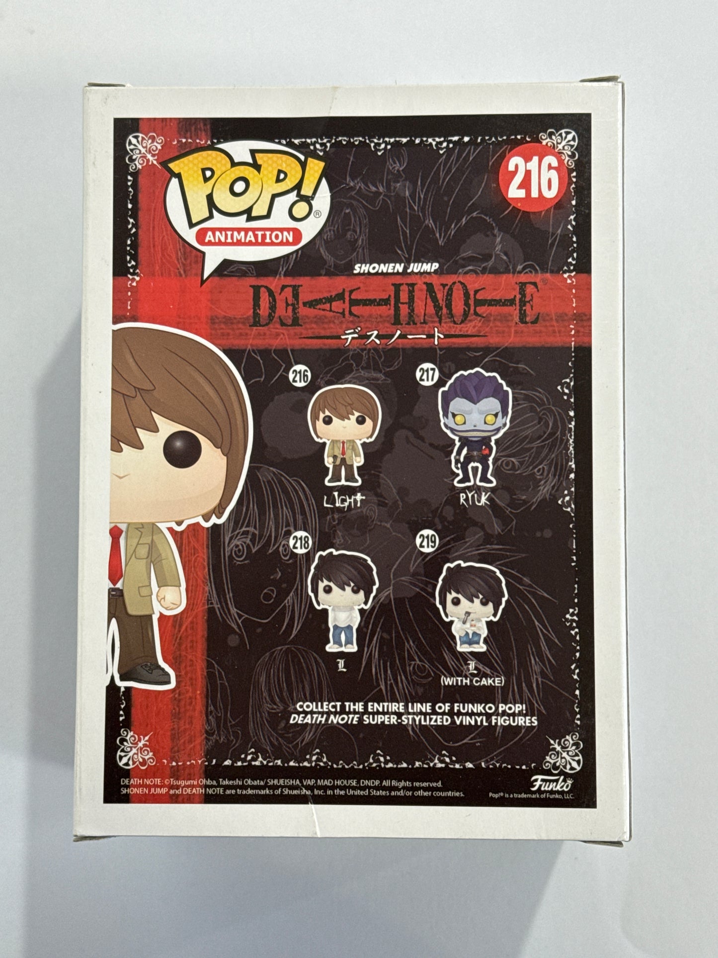 Death Note - Light Pop! Vinyl #216