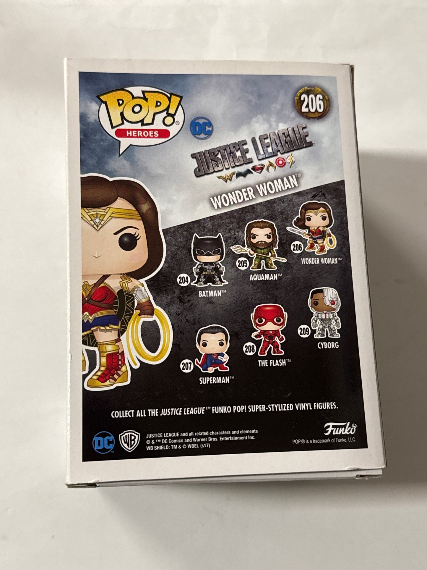 Justice League (2017) - Wonder Woman Pop! Vinyl #206