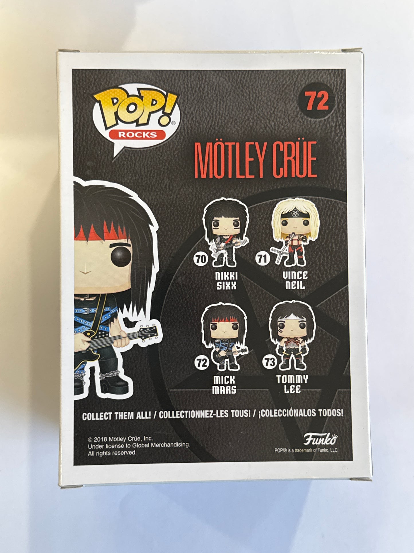 Motley Crue - Mick Mars Pop Vinyl #72