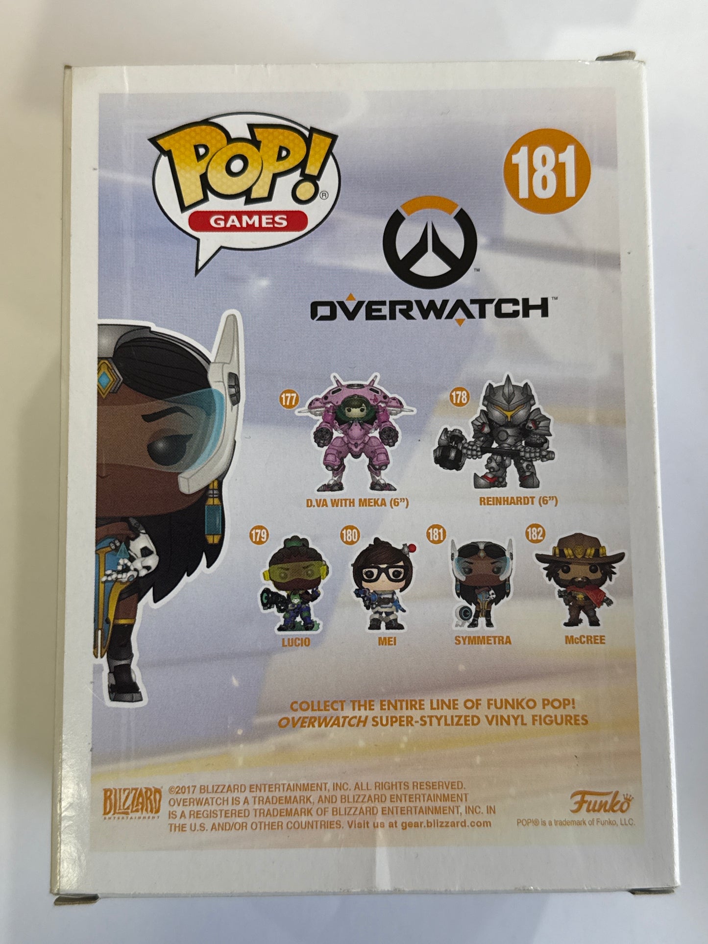 Overwatch - Symmetra Pop! Vinyl #181