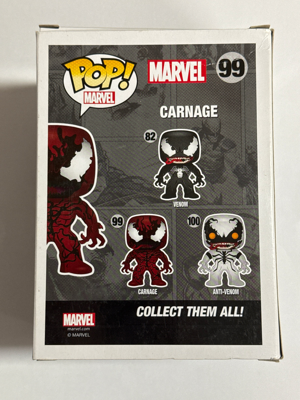 Spider-Man - Carnage Pop! Vinyl #99