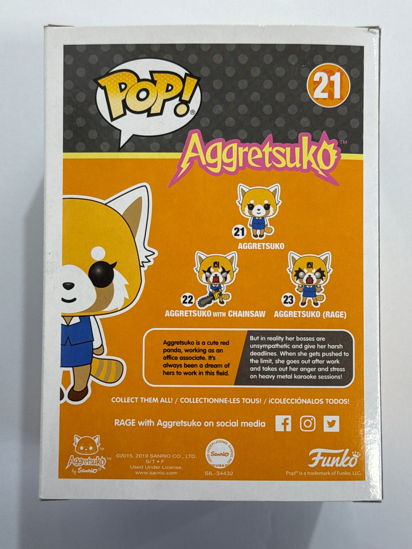 Aggretsuko - Aggretsuko Pop! Vinyl #21