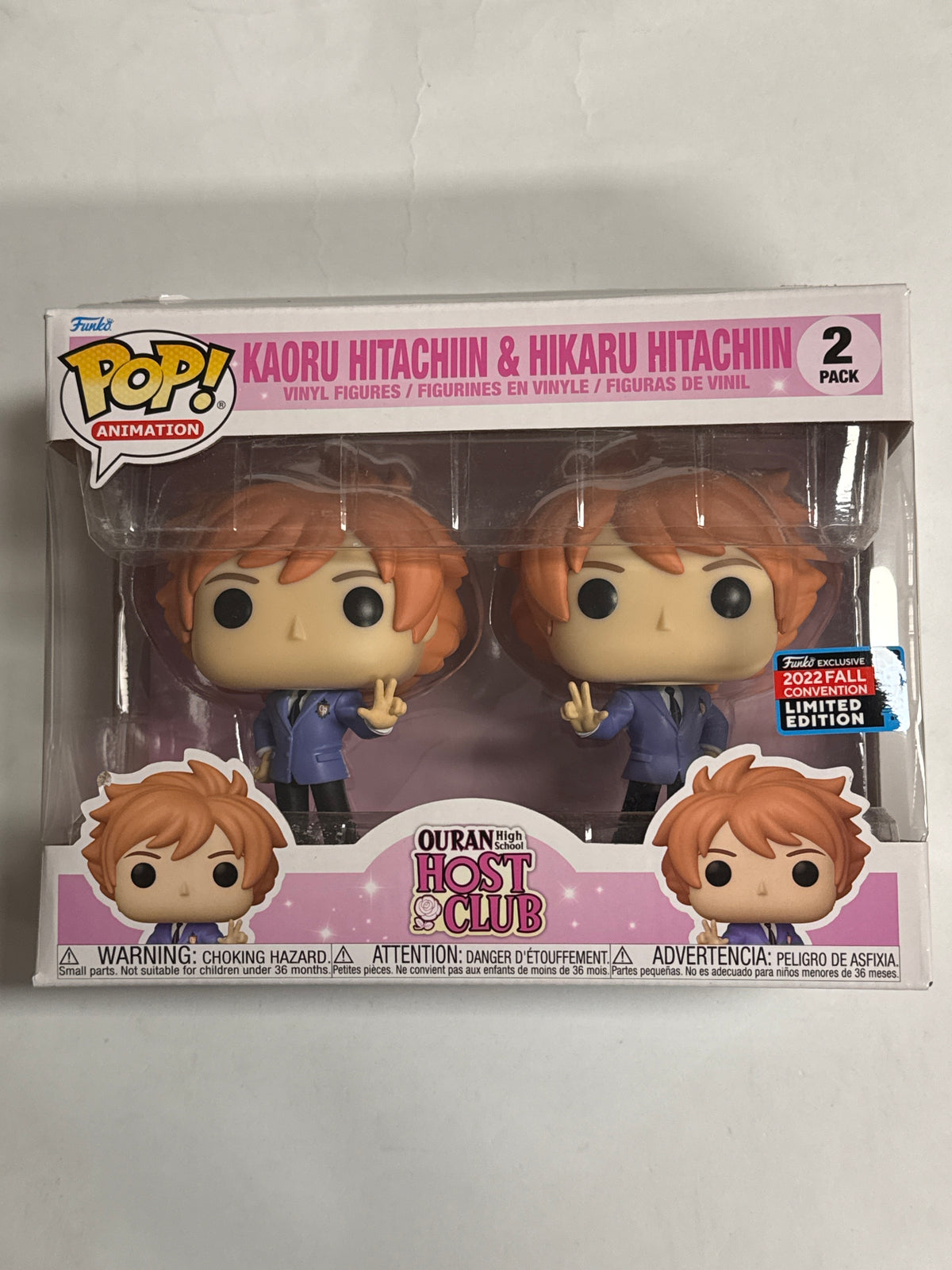 Ouran High School Host Club - Kaoru & Hikaru Hitachiin NYCC 2022 US Exclusive Pop! 2-Pack