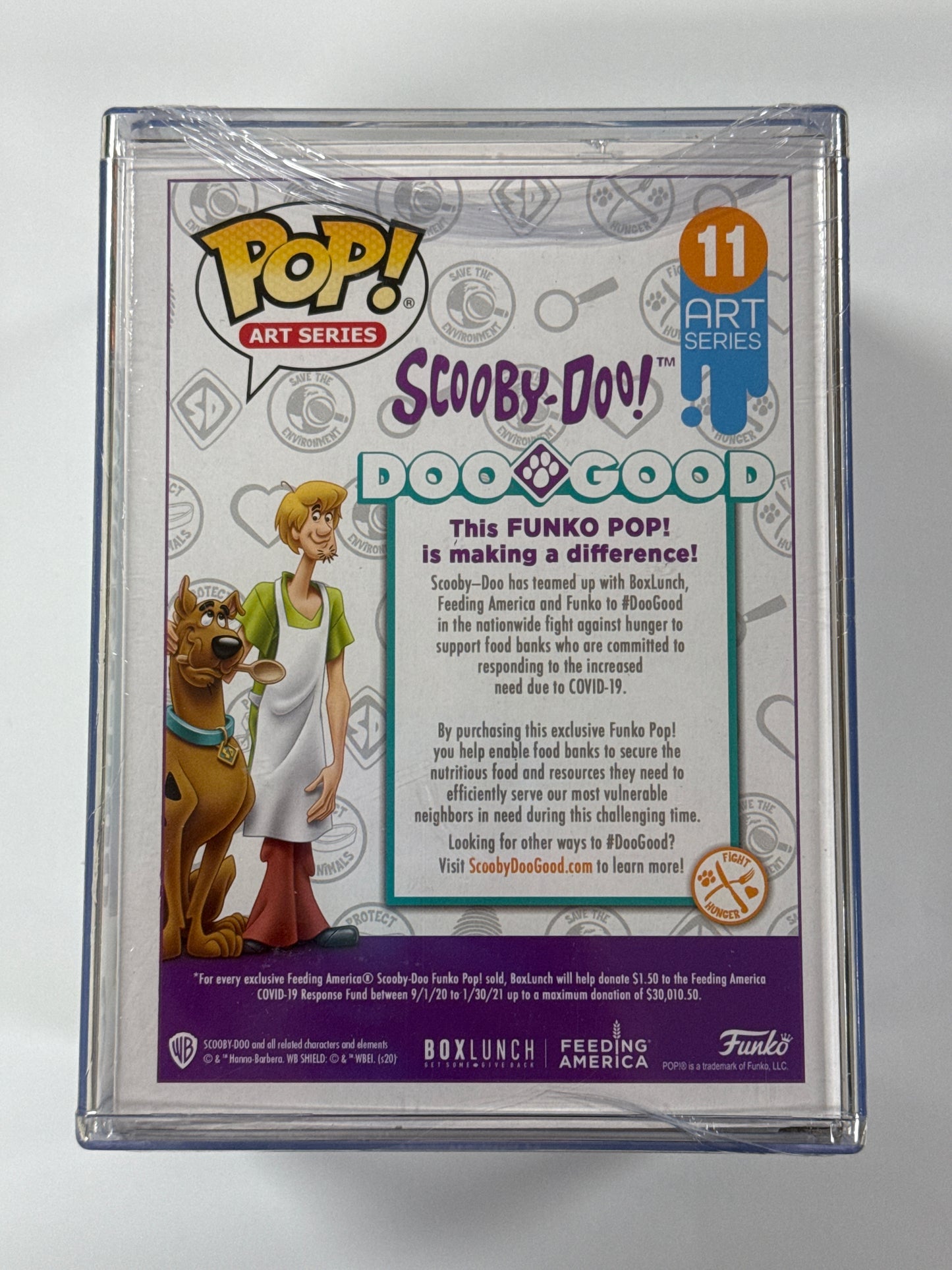 Scooby-Doo - Scooby Do Artist Series Box Lunch Exclusive Pop Vinyl #11