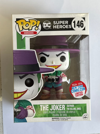 DC Super Heroes - The Joker (Batman: The Killing Joke) 2016 NYCC POP! Vinyl #146