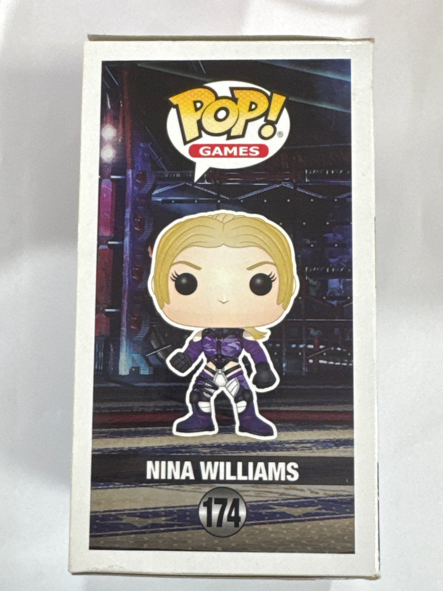 Tekken - Nina Williams Silver Suit US Exclusive Pop! Vinyl #174