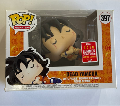 Dragon Ball Z - Dead Yamcha  2018 Funko Store Sticker Summer Convention Exclusive POP! Vinyl #397