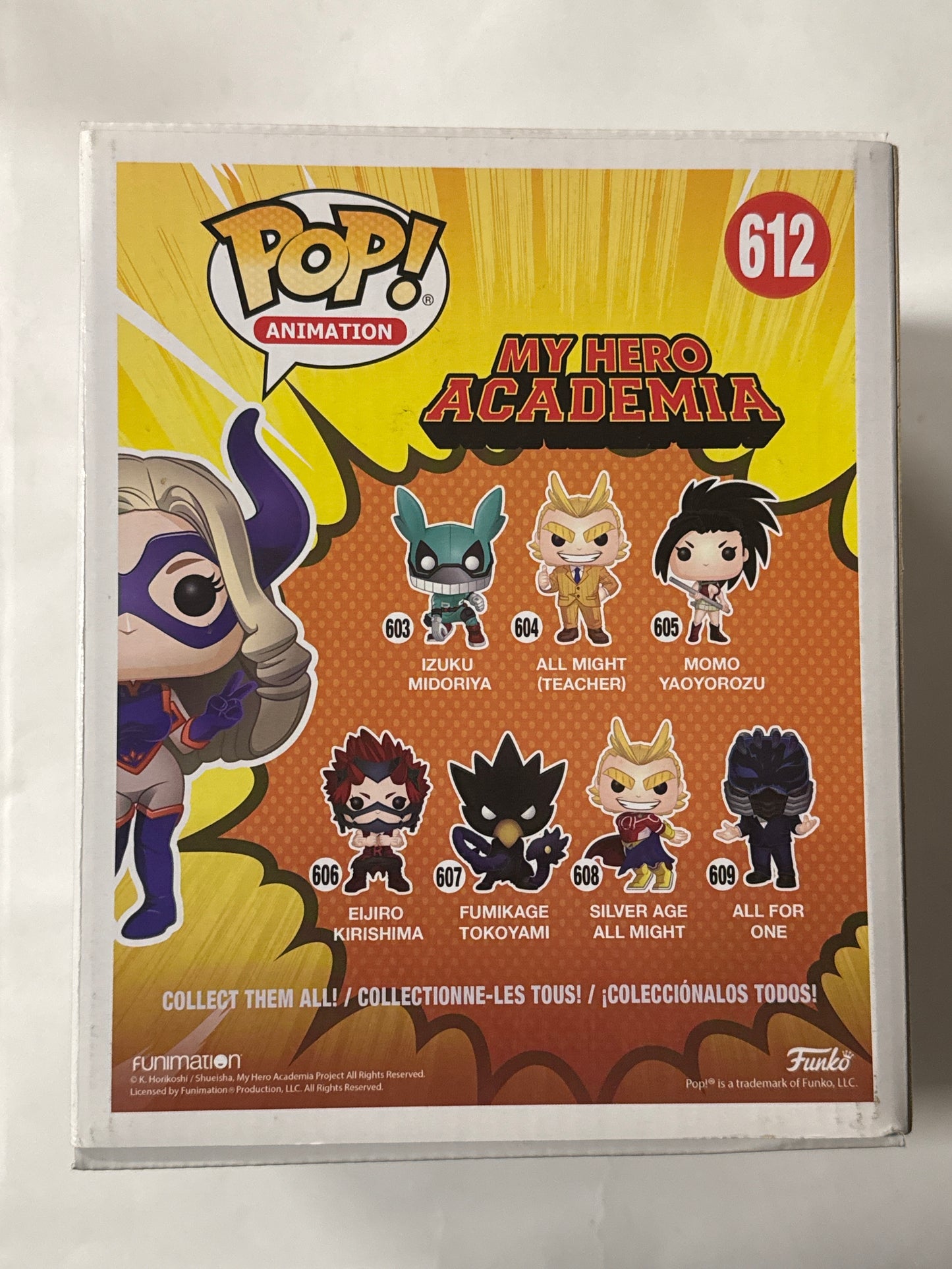 My Hero Academia - Mount Lady US Exclusive 6" Pop! Vinyl #612