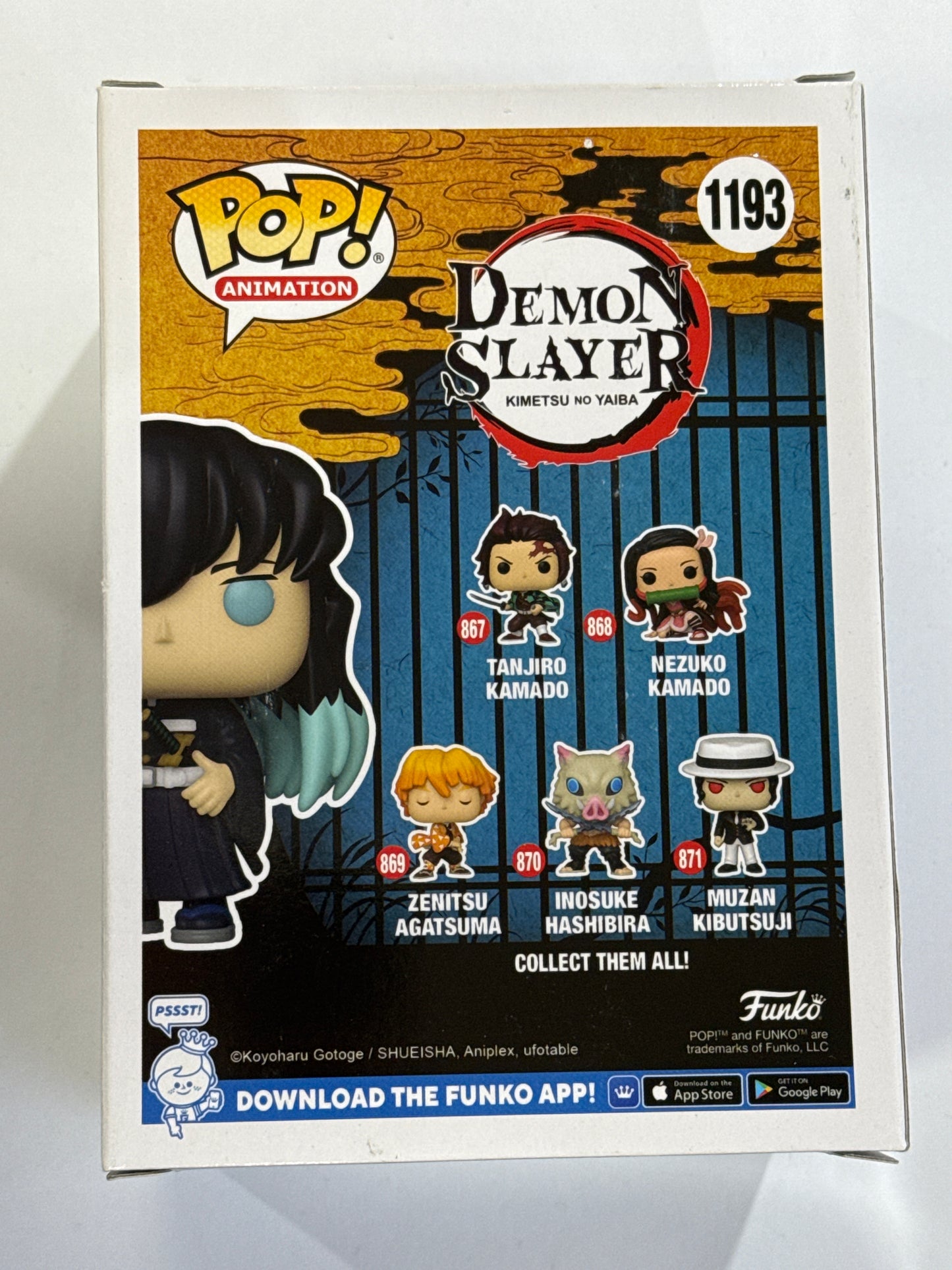 Demon Slayer - Muichiro Tokito 2022 Funkon Exclusive Pop Vinyl #1193
