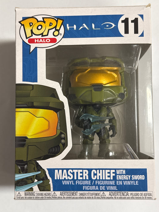 Halo - Master Chief with Energy Sword US Exclusive Pop! Vinyl #11