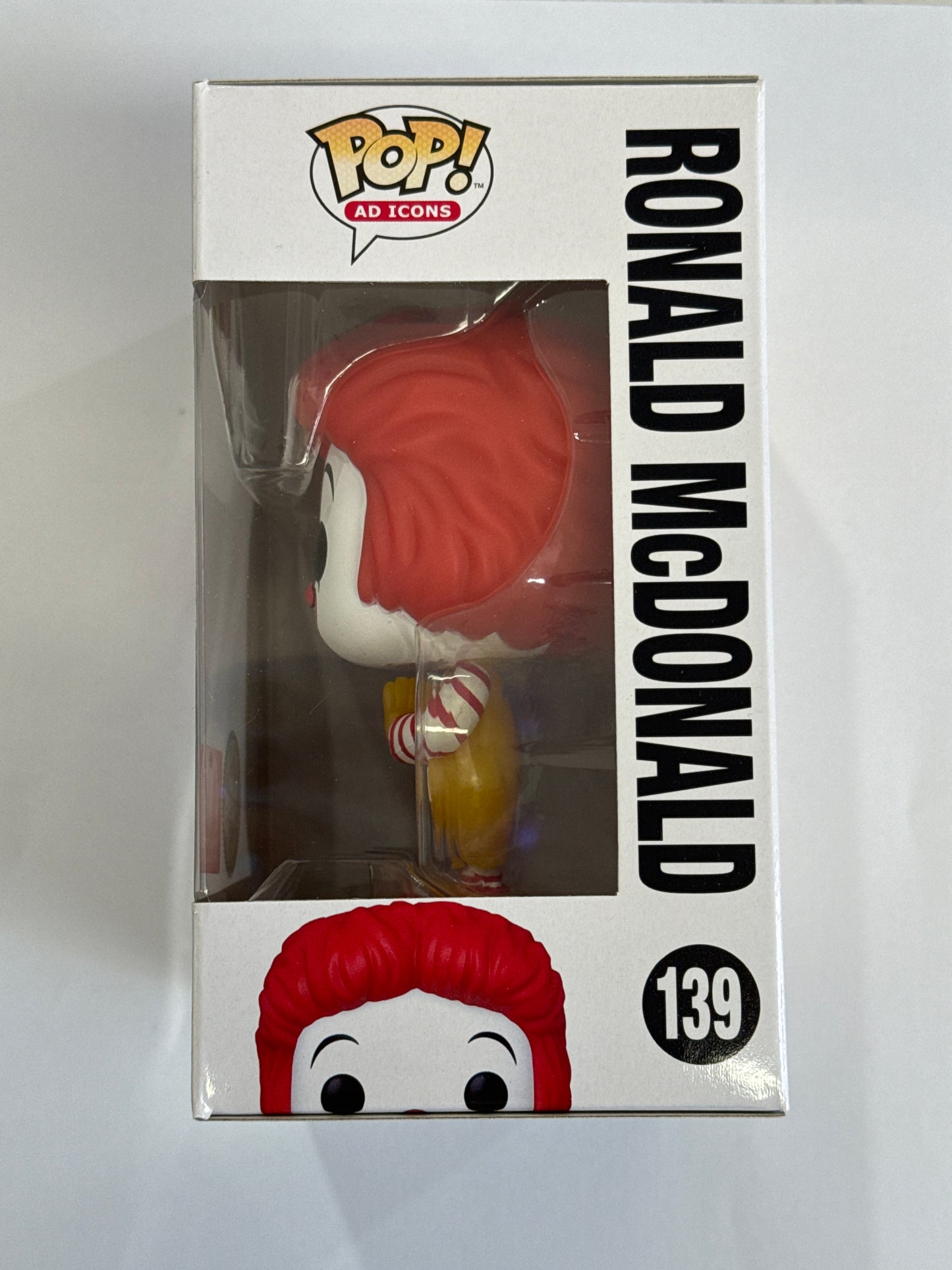 McDonald's - Ronald McDonald Thailand Special Edition Stickered CHASE Pop! Vinyl #139