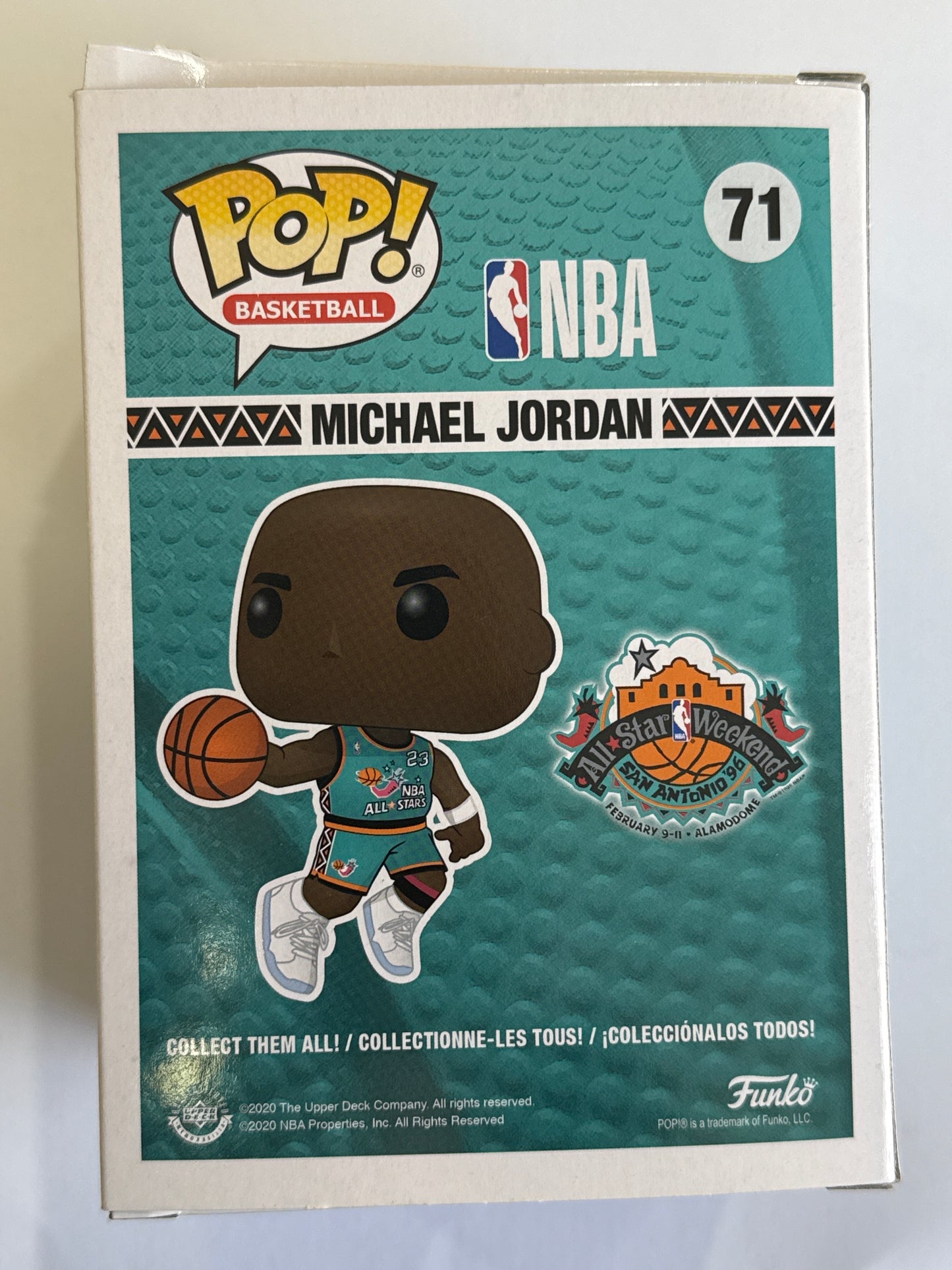 All Star Weekend - Michael Jordan All Stars Jersey Exclusive Pop! Vinyl #71