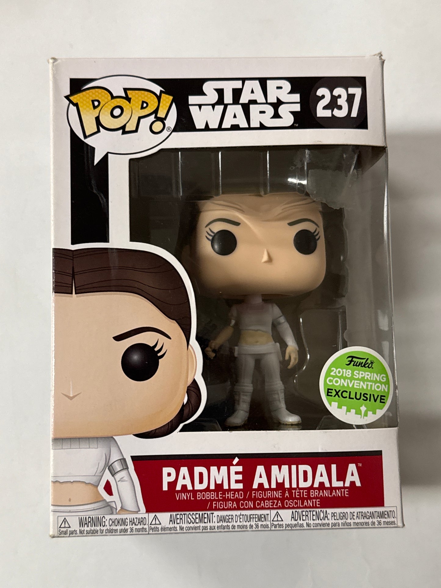 Star Wars - Padme Amidala (Geonosis) 2018 ECCC Exclusive Pop! Vinyl #237