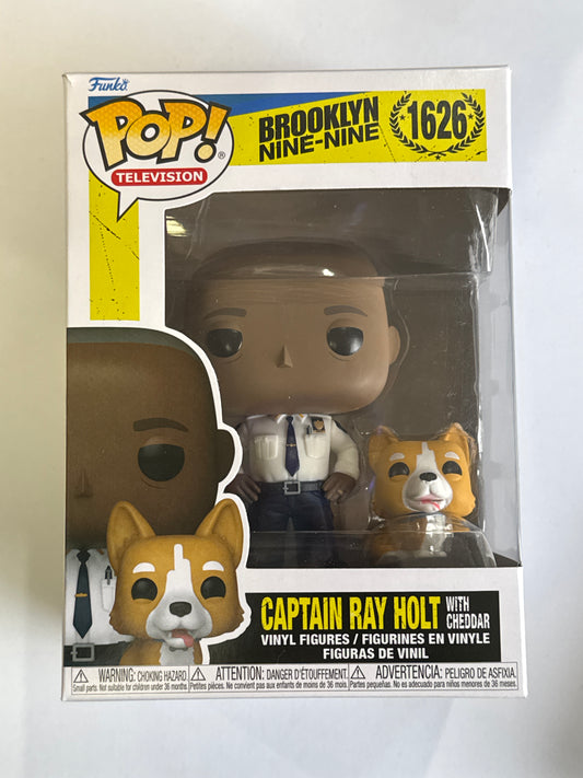 Brooklyn Nine-Nine - Captain Ray Holt with Cheddar Pop! Vinyl #1626