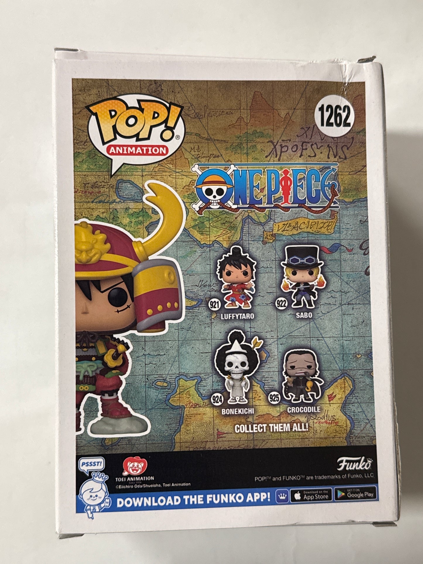 One Piece - Armored Luffy DAMAGED Pop! Vinyl #1262