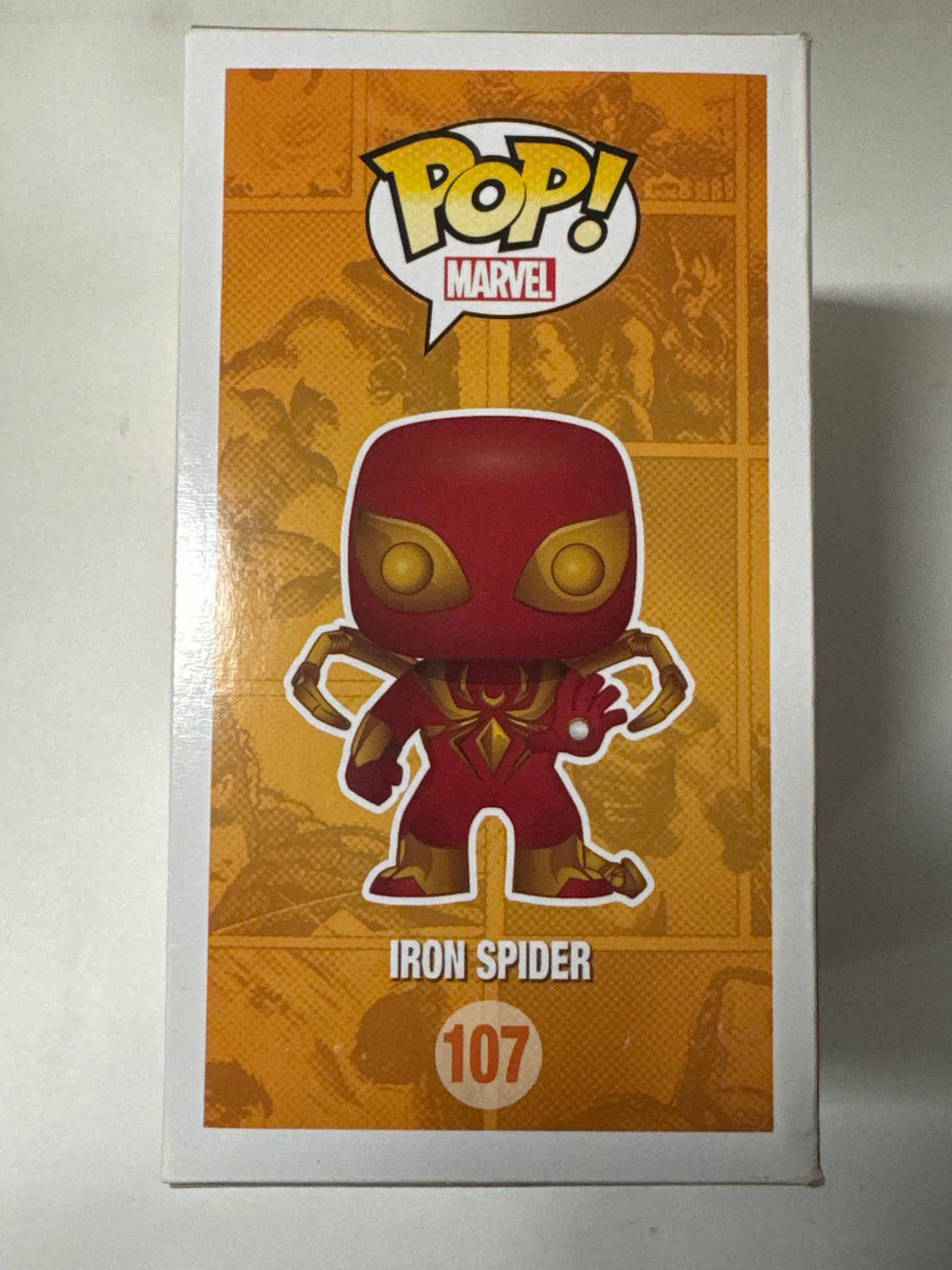 Spider-Man - Iron Spider US Exclusive Pop! Vinyl #107