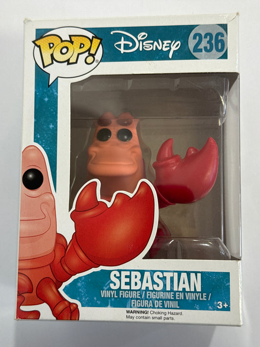 The Little Mermaid - Sebastian Pop! Vinyl #236
