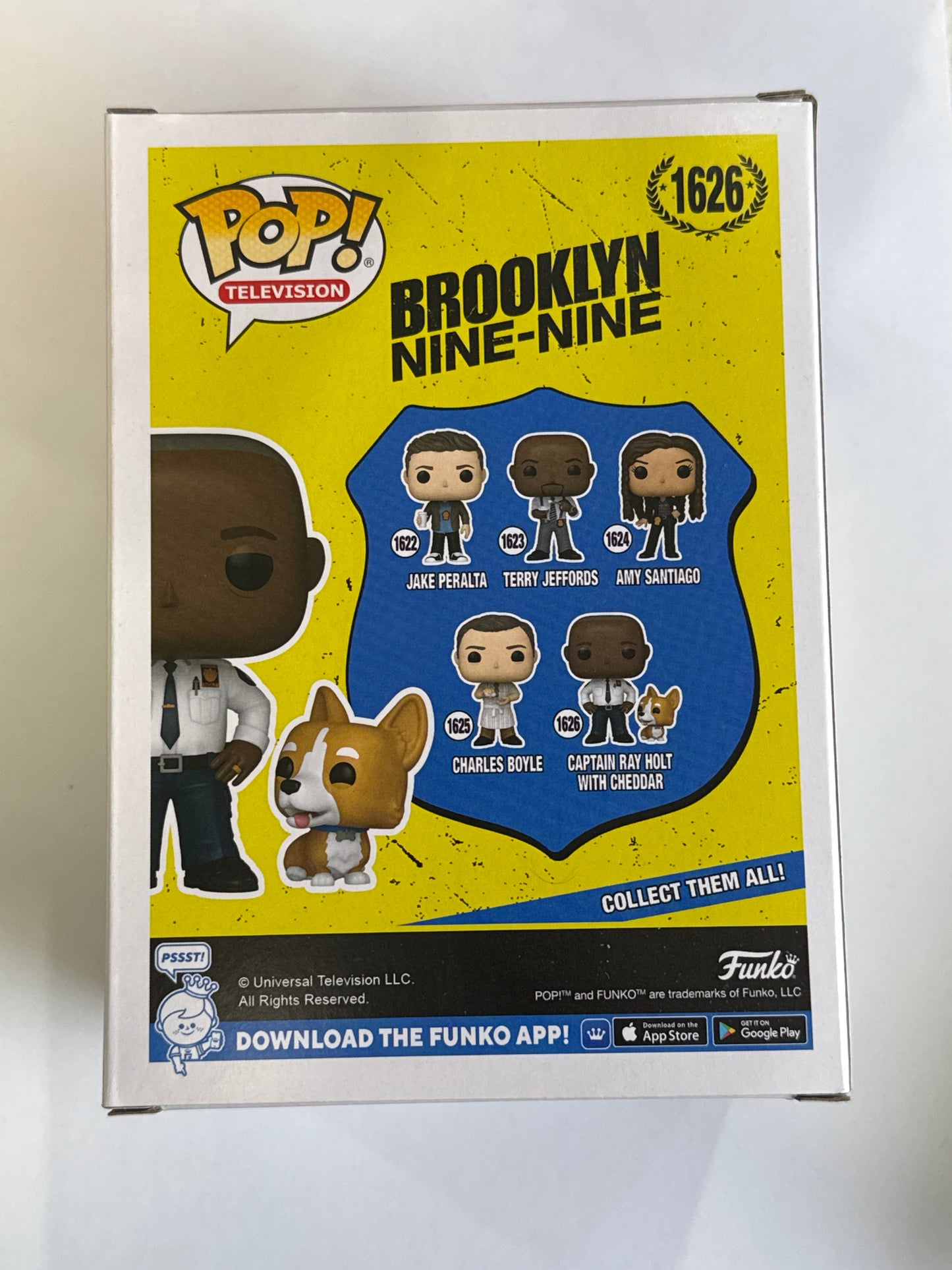 Brooklyn Nine-Nine - Captain Ray Holt with Cheddar Pop! Vinyl #1626