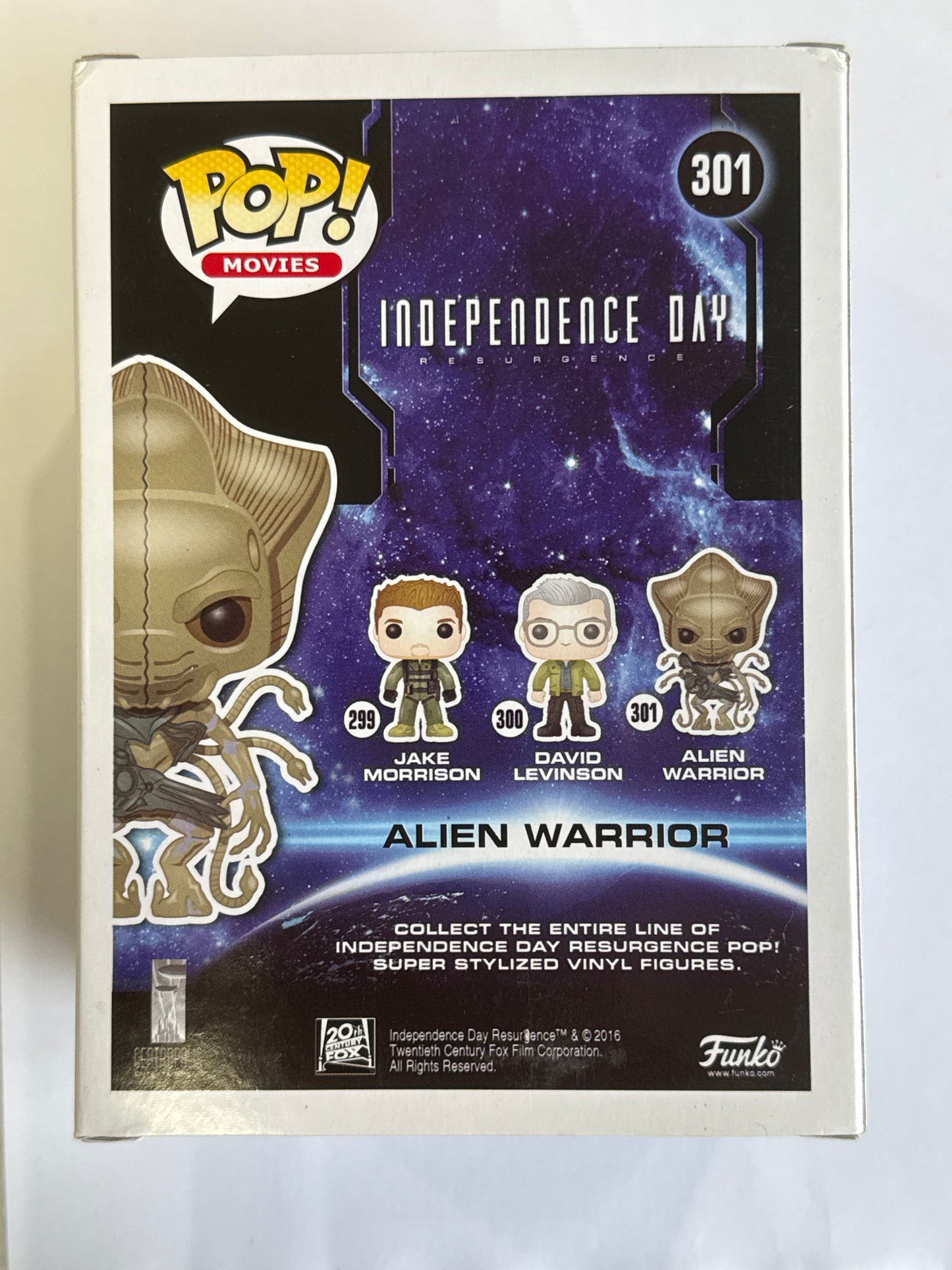 Independence Day 2: Resurgence - Alien Warrior Pop! Vinyl #301