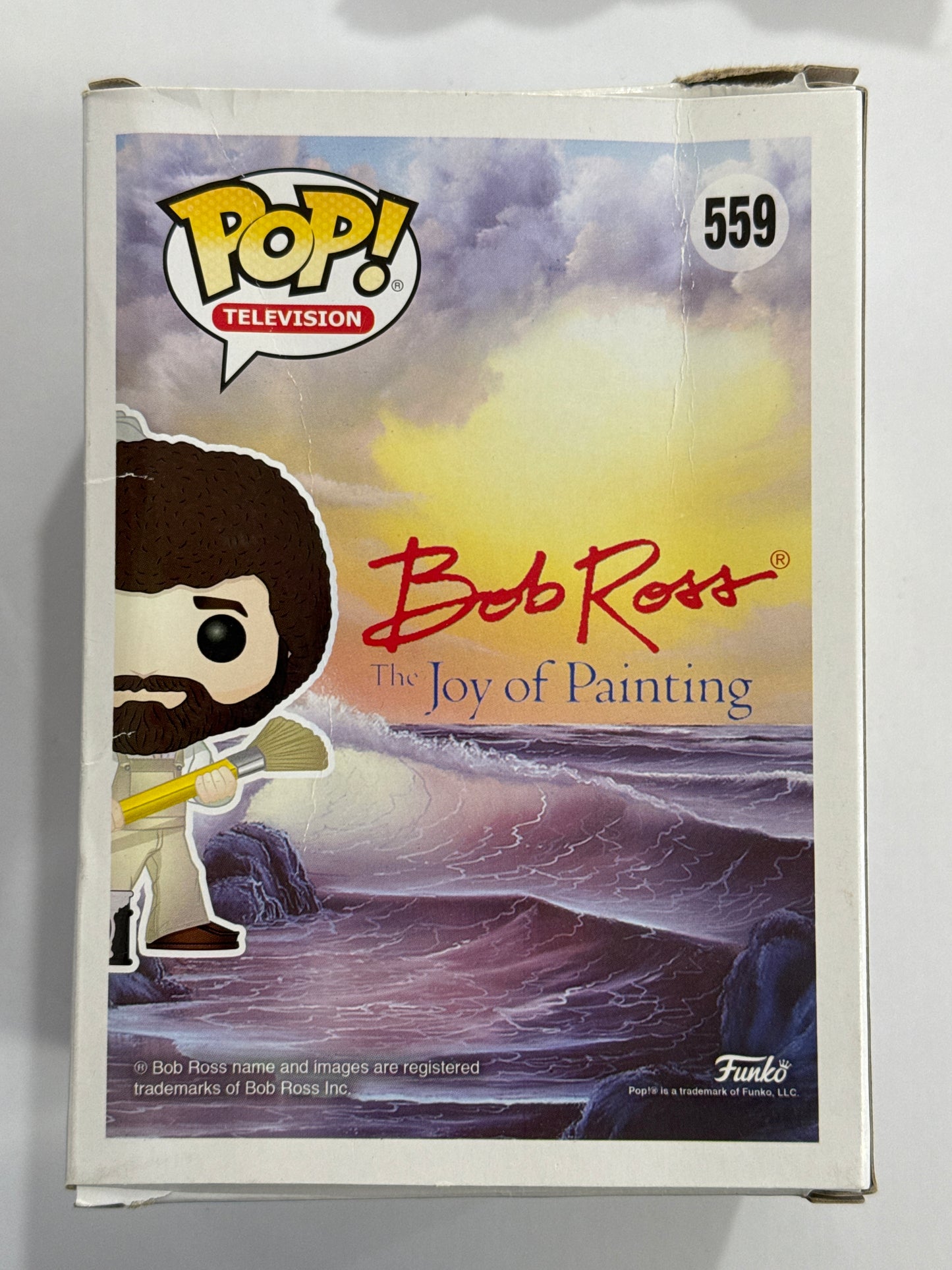 The Joy of Painting - Bob Ross with Paintbrush Pop! Vinyl #559